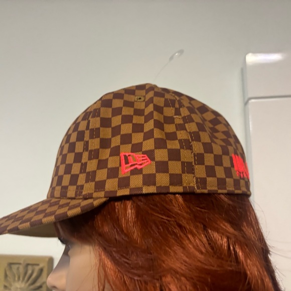 NWOT New Era !!!Major Designer Check Hat-Sz 7 - Picture 7 of 9